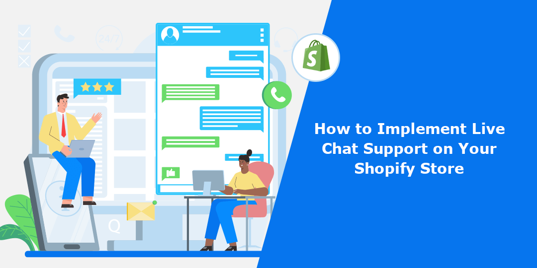 How to add live support to Shopify?